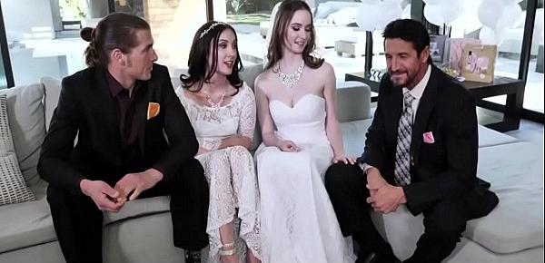  The Wedding Day Fuck For Daughters- Hazel Moore And Jazmin Luv